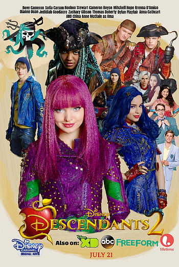 Descendants 3': First Look on Set With Ursula's Daughter Uma and