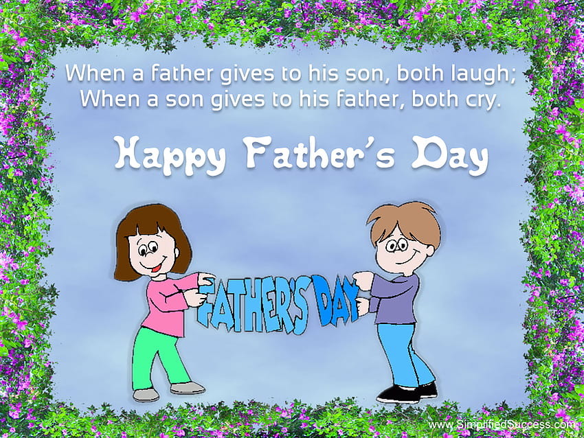 Fathers Day Quotes Animated HD Wallpaper | Pxfuel