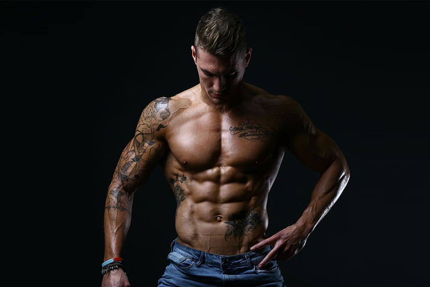 Men Fitness, modèle de fitness masculin Fond d'écran HD