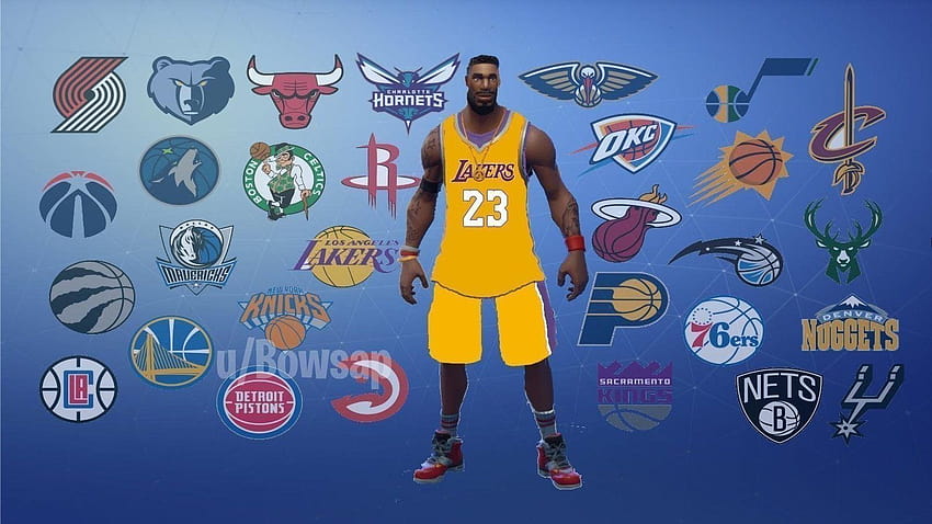 Петиция · Epic Games: NBA x Fortnite. Донесете NBA кожи във Fortnite. · Промяна, отбор на fortnite NBA HD тапет