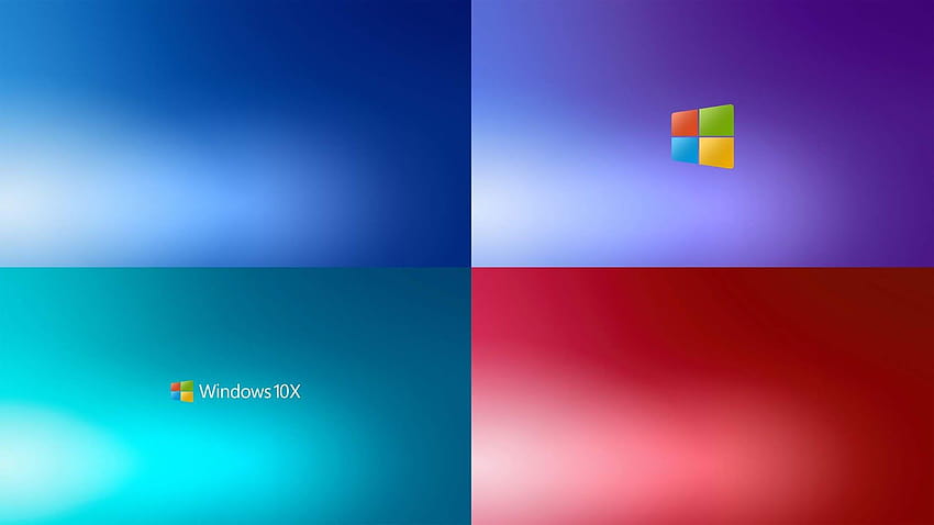 Windows Customs : Pack Windows 10X Fond d'écran HD