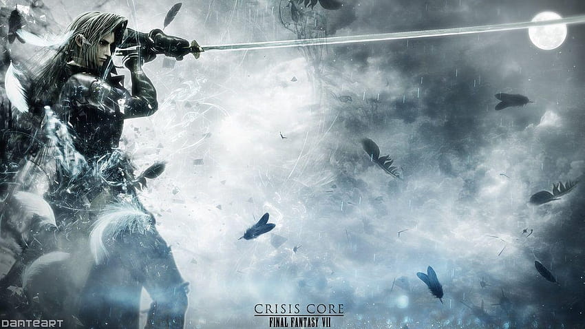 Crisis Core Final Fantasy VII Sephiroth autorstwa Cloud Sephiroth Tapeta HD