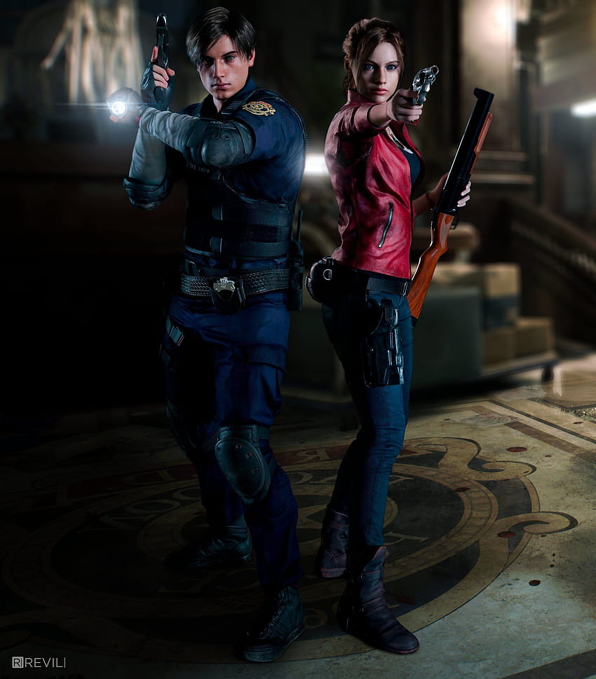 Клеър Редфийлд, римейк на Resident Evil 2 за Android HD тапет за телефон