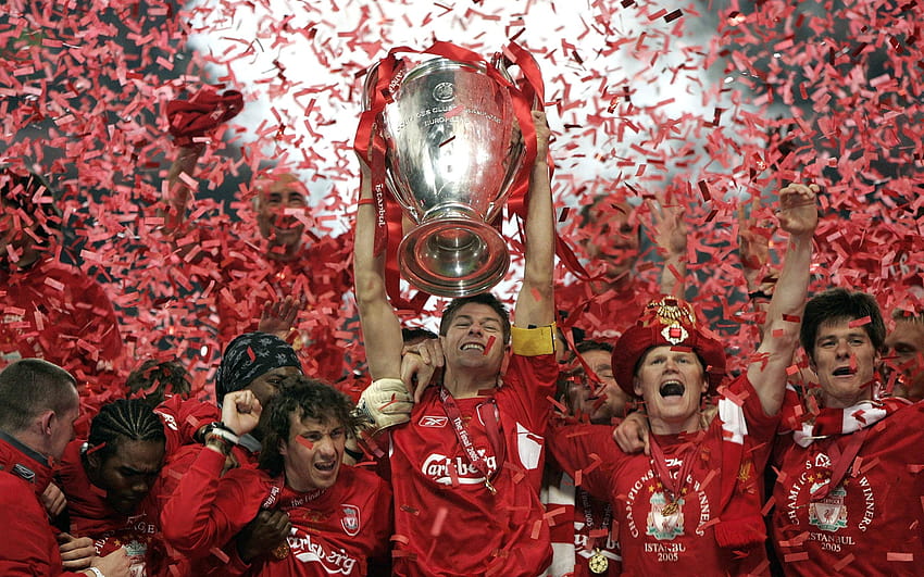 Купа на Шампионската лига Liverpool Fc Soccer Sports, шампион на Ливърпул HD тапет