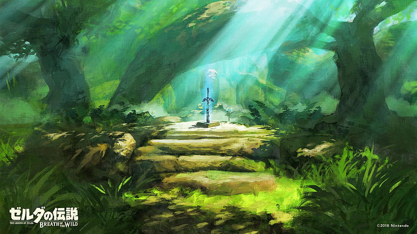 Warsztat Steam::The Legend of Zelda : Breath Of The Wild master sword Tapeta HD
