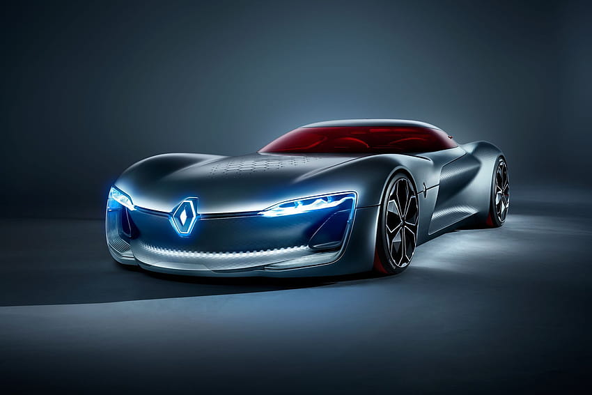 Renault Trezor concept: the EV is the car we prey gets made HD wallpaper