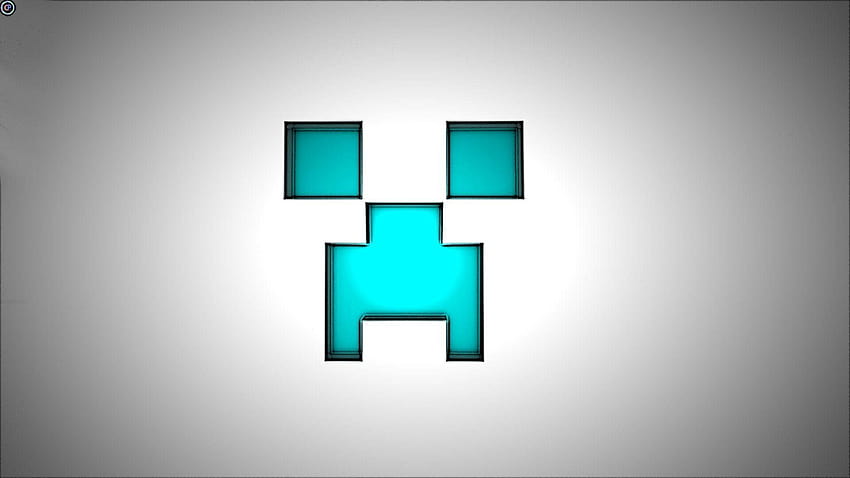 Cute Minecraft Logo HD wallpaper