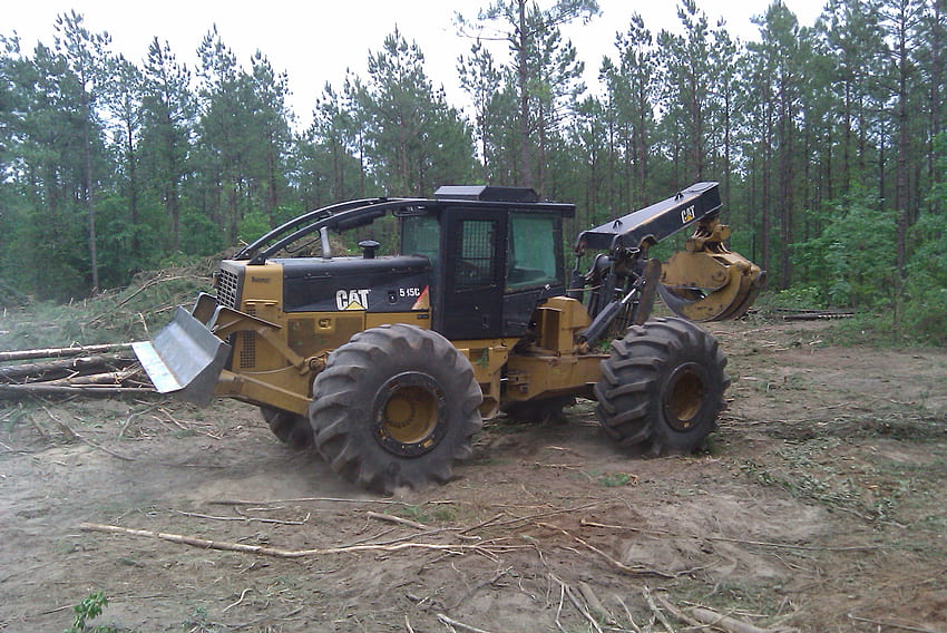 CAT 535C Grapple Skidder with Winch, 3700 Hours for Sale – Jesse Sewell HD wallpaper