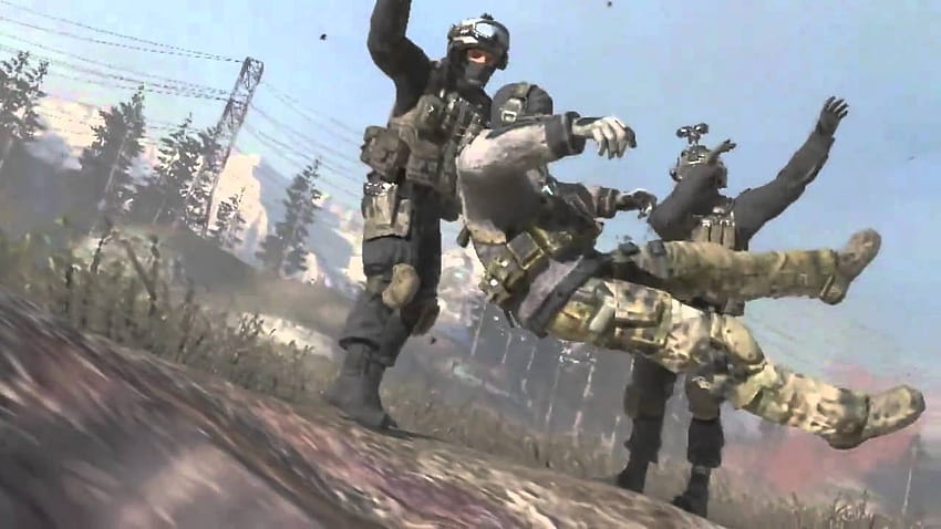 Modern Warfare 2: Roach & Ghost Death คุณดีที่สุดที่มีอยู่ Call of Duty Roach วอลล์เปเปอร์ HD
