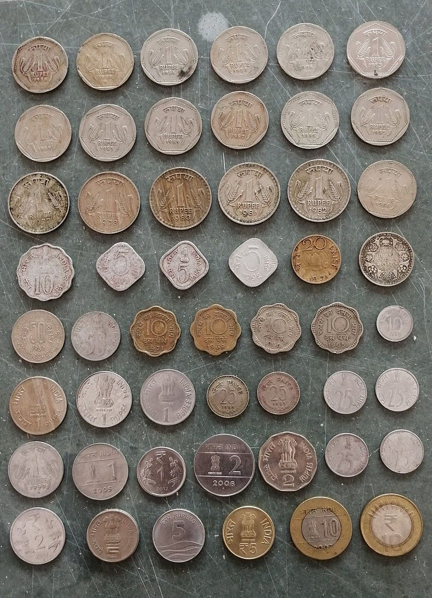 indian coins HD phone wallpaper