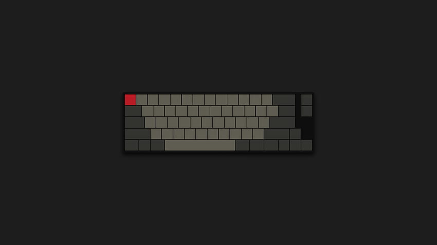 Keyboard minimal Wallpaper HD