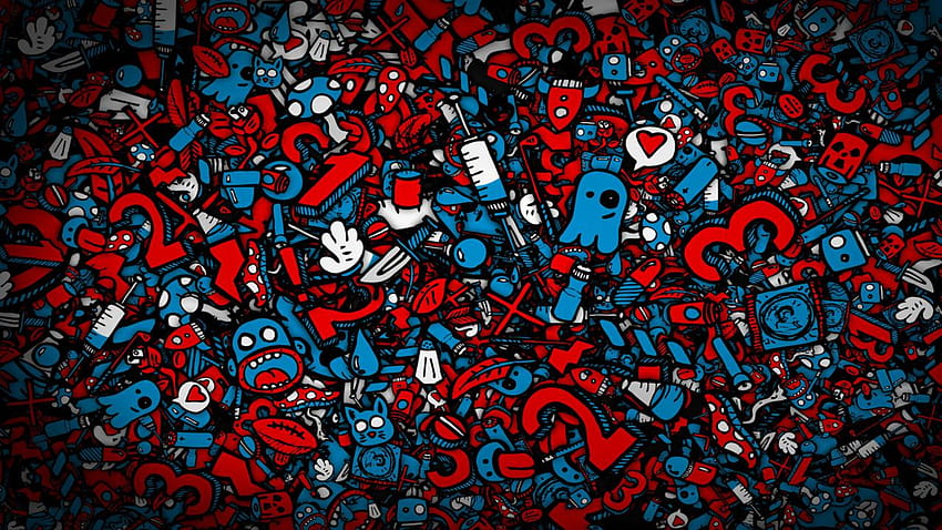2048 Pixels Wide and 1152 Pixels Tall Red, tumblr graffiti HD wallpaper