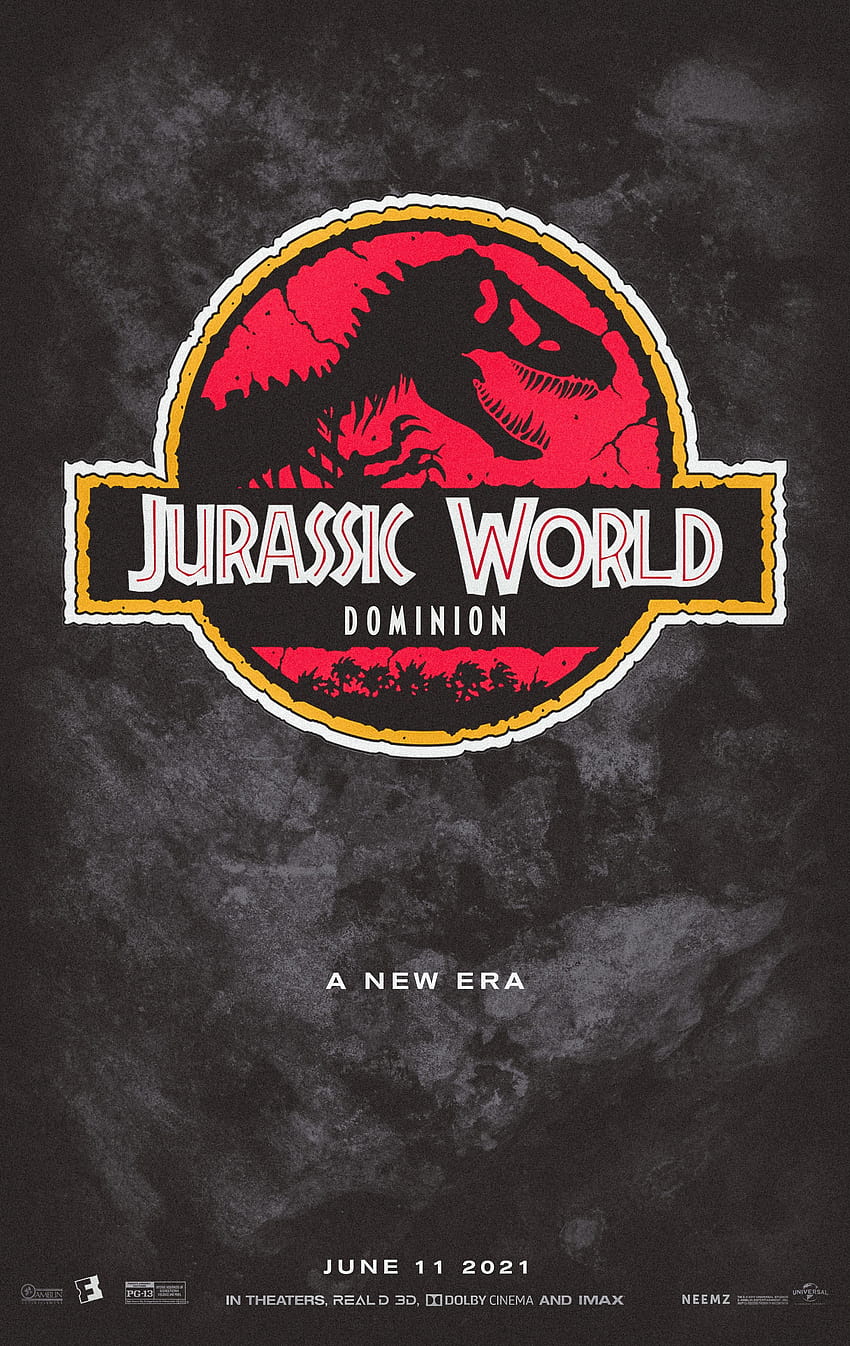 İşte Jurassic World Dominion için yaptığım hayran afişi! Film için sabırsızlanıyorum ve 2020'de HD telefon duvar kağıdı