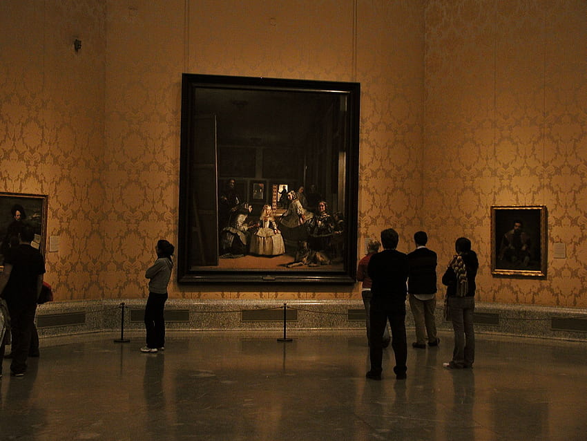 Las Meninas en el Museo del Prado, Madrid, España fondo de pantalla