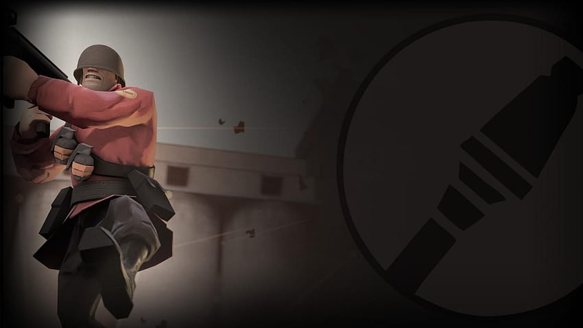 Valve Corporation Team Fortress 2 Soldier tf2 rojo [1600x900] para tu, móvil y tableta, tf2 soldier fondo de pantalla