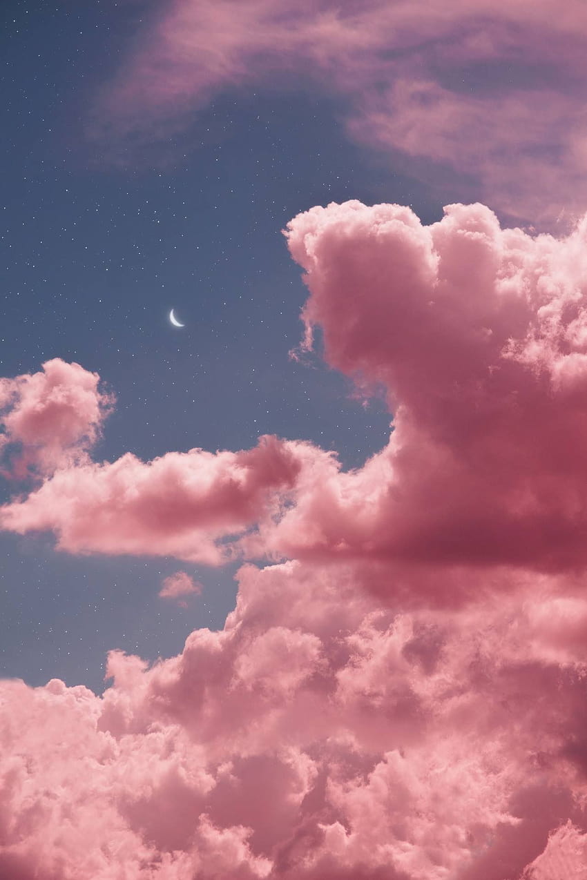 Night Sky iphone, cute pink sky HD phone wallpaper | Pxfuel