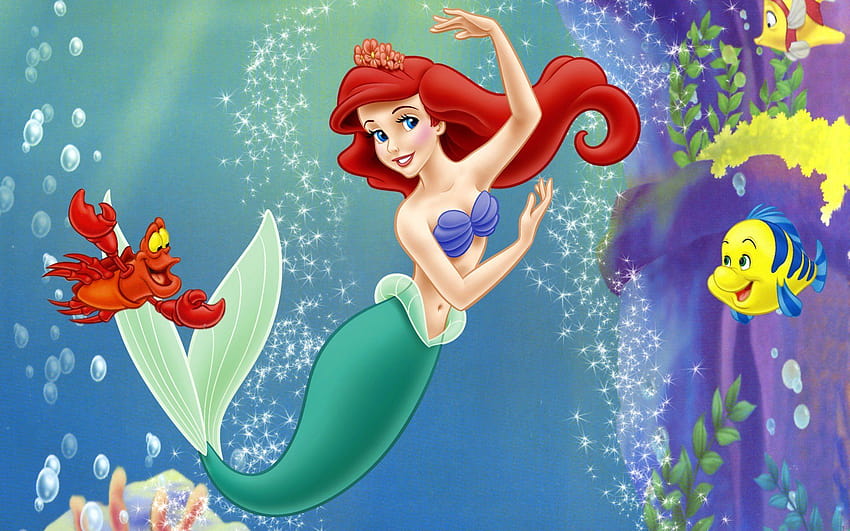 Best 4 Kleine Meerjungfrau Ariel und Eric on Hip, die kleine Meerjungfrau Ariel HD-Hintergrundbild