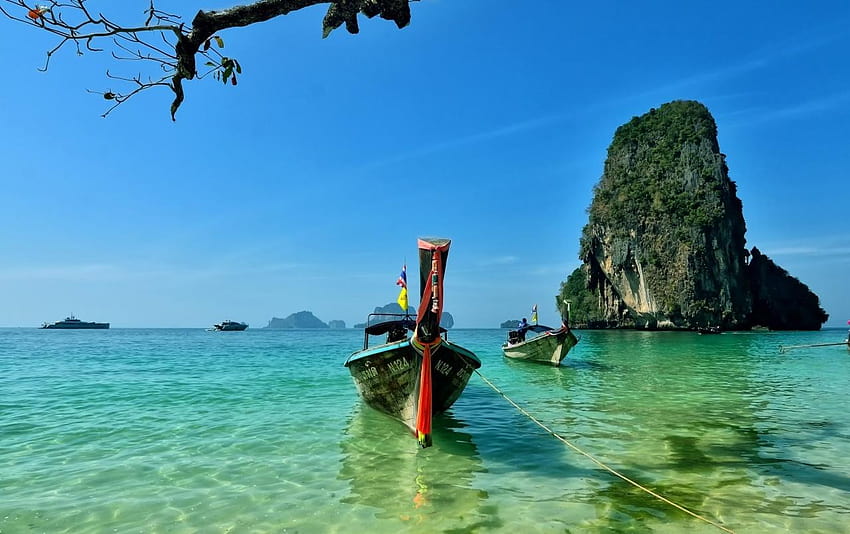 Railay Beach Thaïlande Fond d'écran HD