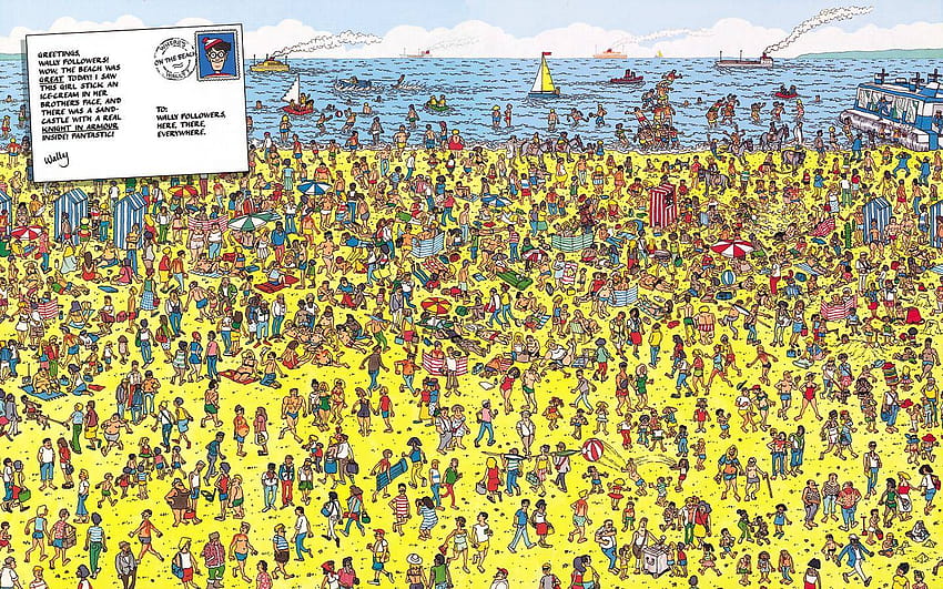7 Extremely Hard Where Is Waldo, wally HD wallpaper
