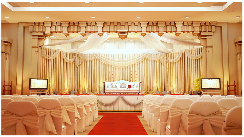 Pernikahan India, aula pernikahan Wallpaper HD