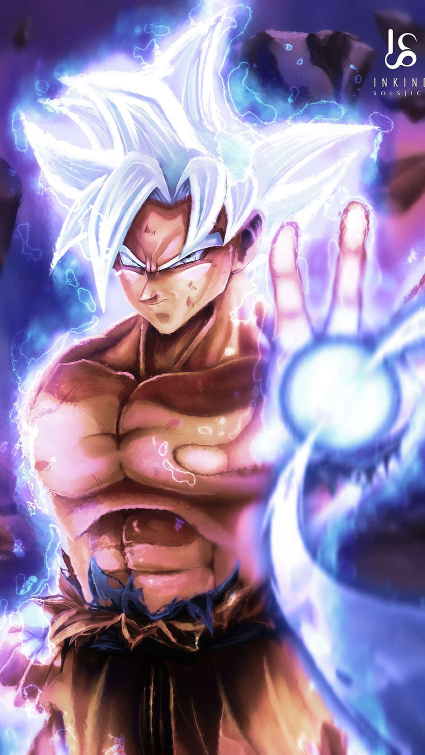 Wallpaper dragon ball z, ultra instinct, fan art desktop wallpaper