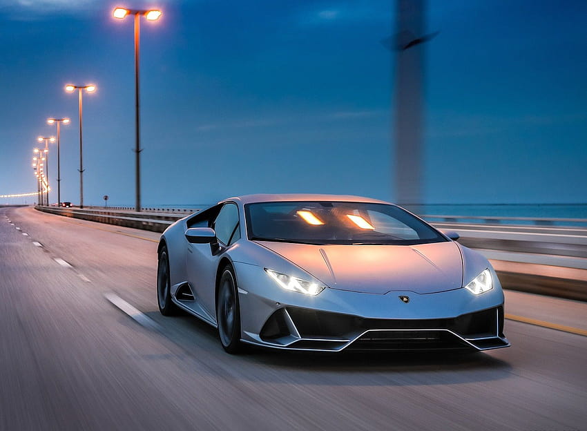 Lamborghini Huracán EVO 2019 Frente fondo de pantalla | Pxfuel