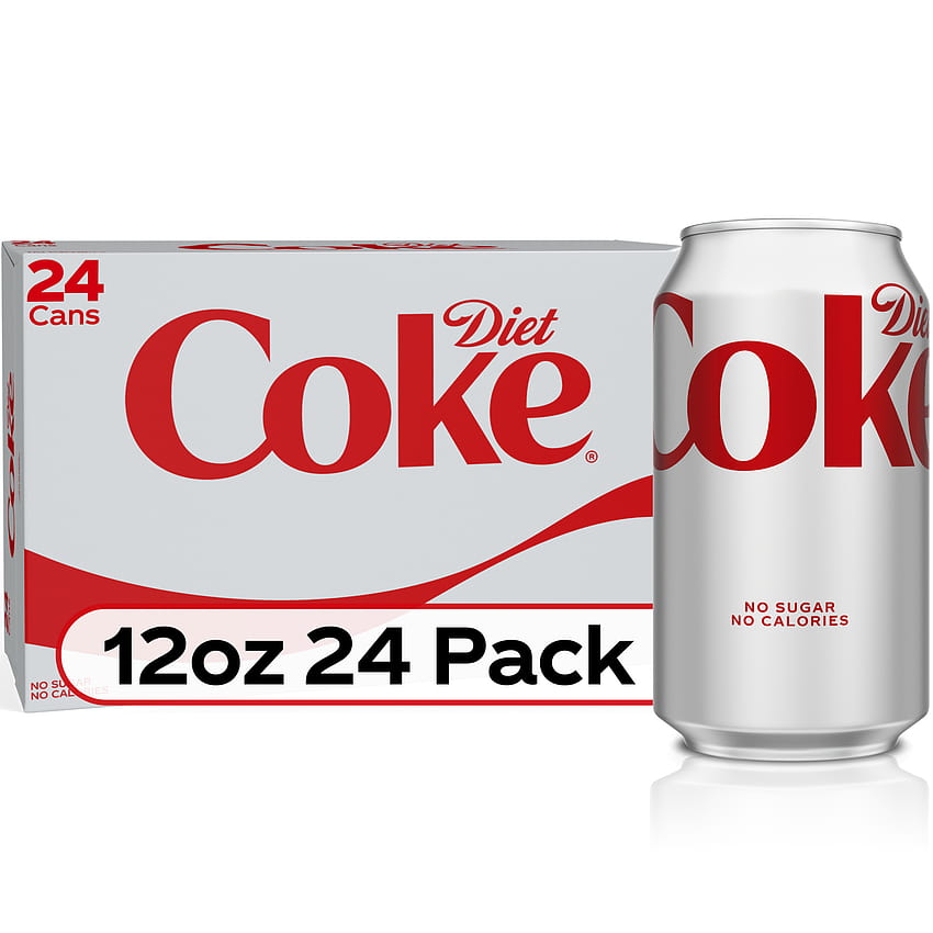 Diet Coke Cola Soda Pop, 12 Fl Oz, 24 Pack Cans HD phone wallpaper