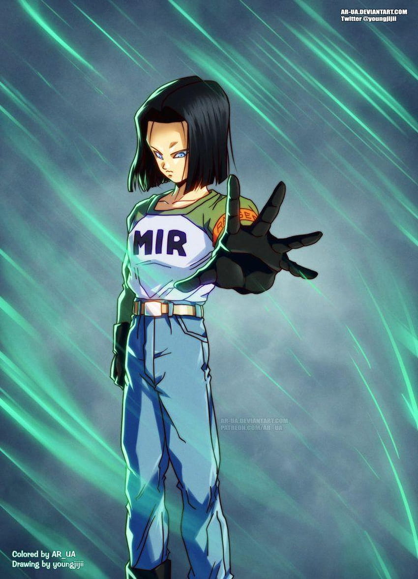 Dragon Ball Super: Android 17 by AR, super 17 HD phone wallpaper | Pxfuel