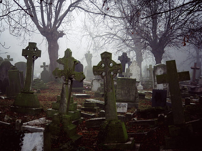 Cemetery Creepy Graveyard [1600x1200] for your , Mobile & Tablet HD wallpaper