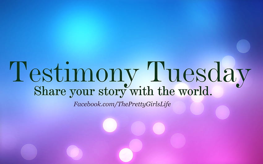 It's Testimony Tuesday! Share something amazing the Lord has done for you. Like us on Facebook for m… HD wallpaper