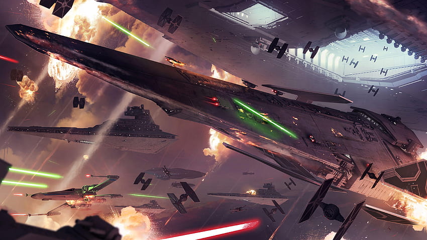 U Star Wars: Battlefront II Corvus Ship, star wars battlefront 2 HD wallpaper