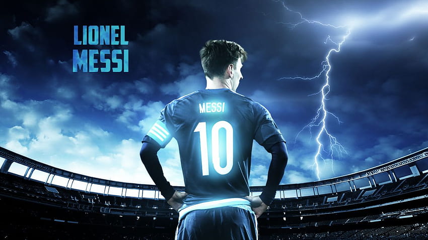 Lionel Messi soccer sports barcelona ... up, messi argentina jersey HD wallpaper