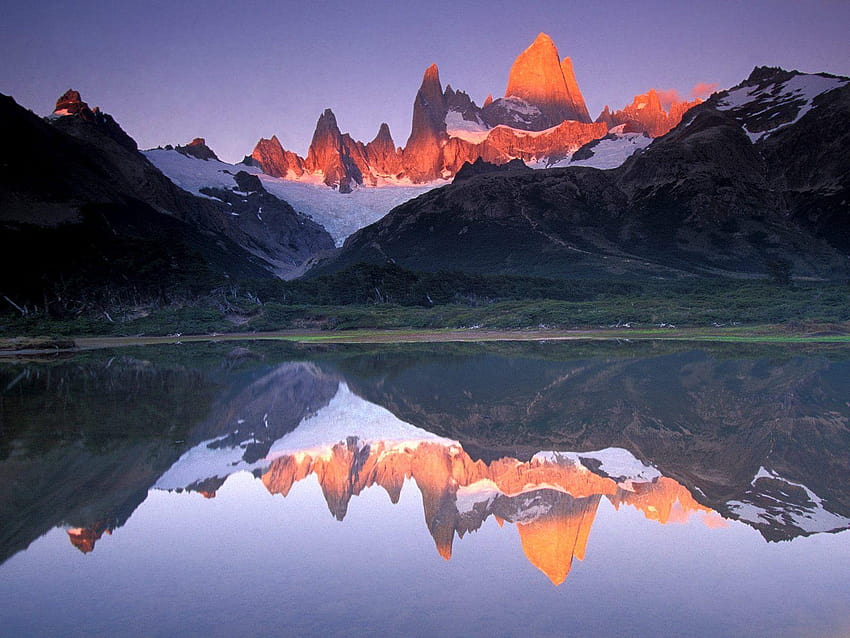 25 des montagnes les plus difficiles à gravir au monde [s], mont fitz roy Fond d'écran HD