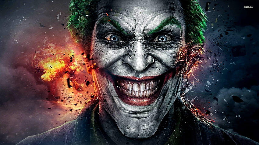 Cool Joker, joker mauvais sourire Fond d'écran HD