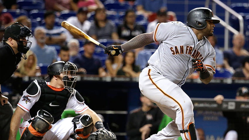 Giants lineup: Posey out, Sandoval hitting cleanup vs Marlins, pablo sandoval HD wallpaper