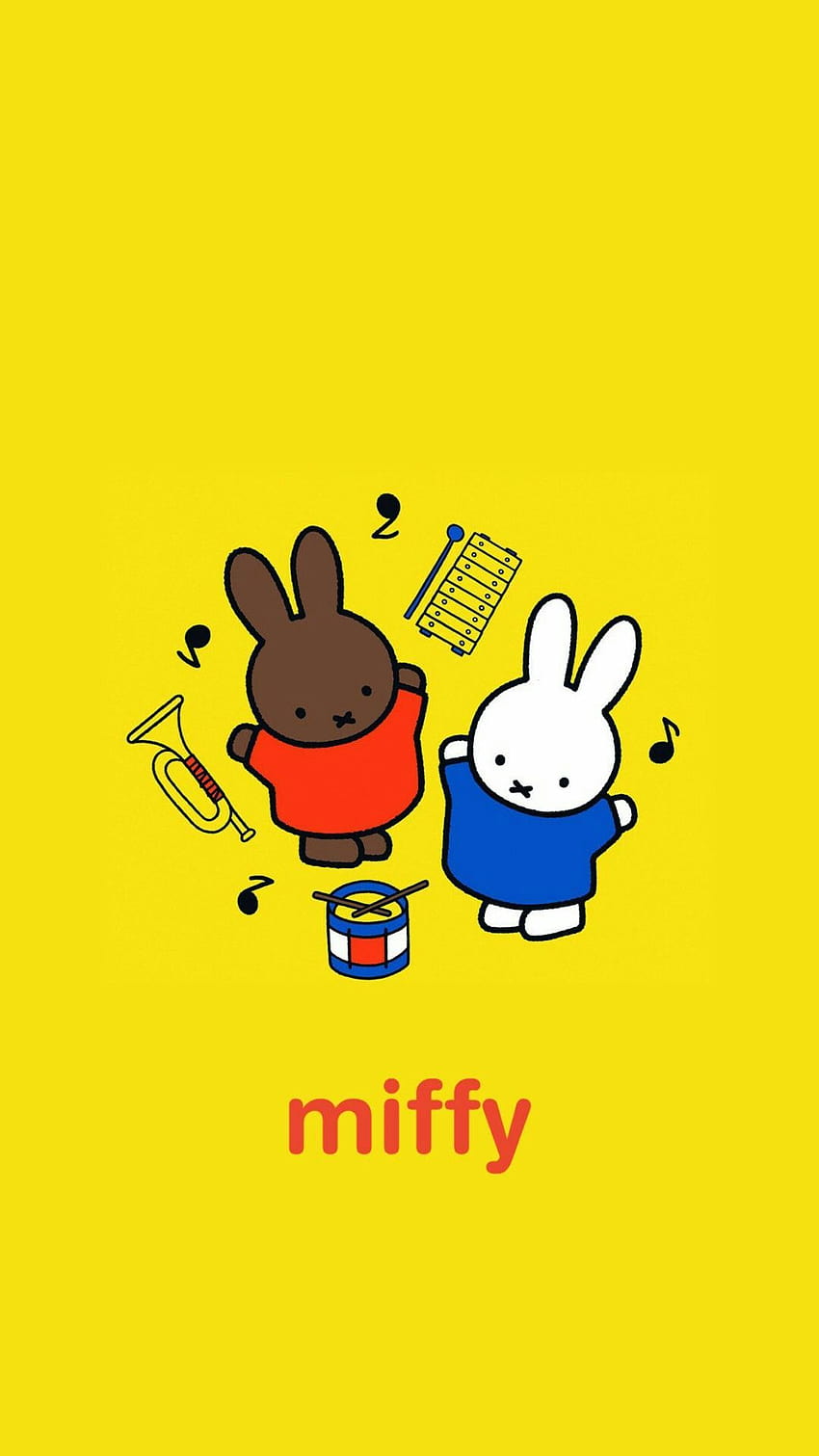 Miffy」おしゃれまとめの人気アイデア｜Pinterest｜Que Que L, miffy phone Tapeta na telefon HD