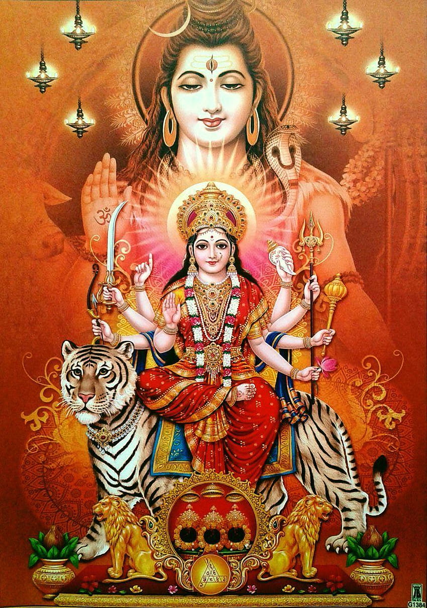 Lord Shiva and Shri Mata Vaishno Devi, ambe maa HD phone wallpaper | Pxfuel