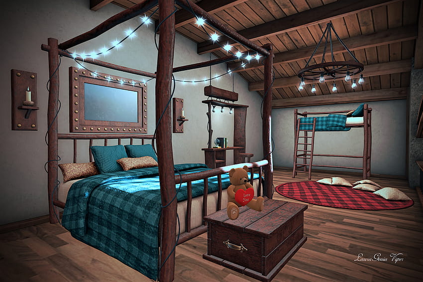 Nếu bạn yêu thích Gacha Life, hãy đến và tham quan những mẫu phòng ngủ tuyệt đẹp từ game. Tất cả đều được trang trí với sự tỉ mỉ và tinh tế để tạo ra một không gian thoải mái và ấm áp.