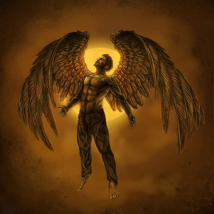 Deus Ex Deus Ex: Revolusi Manusia Sayap Pria Icarus Fantasi, manusia bersayap wallpaper ponsel HD