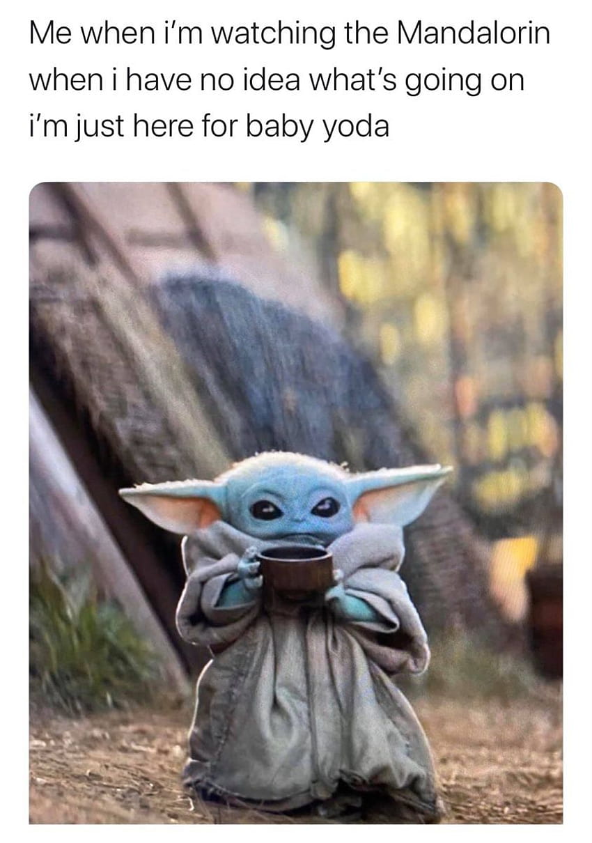 ScentBars auf Baby Yoda, mexikanisches Baby Yoda HD-Handy-Hintergrundbild