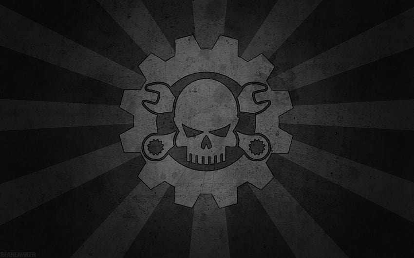 skulls, Black, Death, Dark, Gray, Mechanical, Plain / and Mobile Backgrounds, dark gray HD wallpaper
