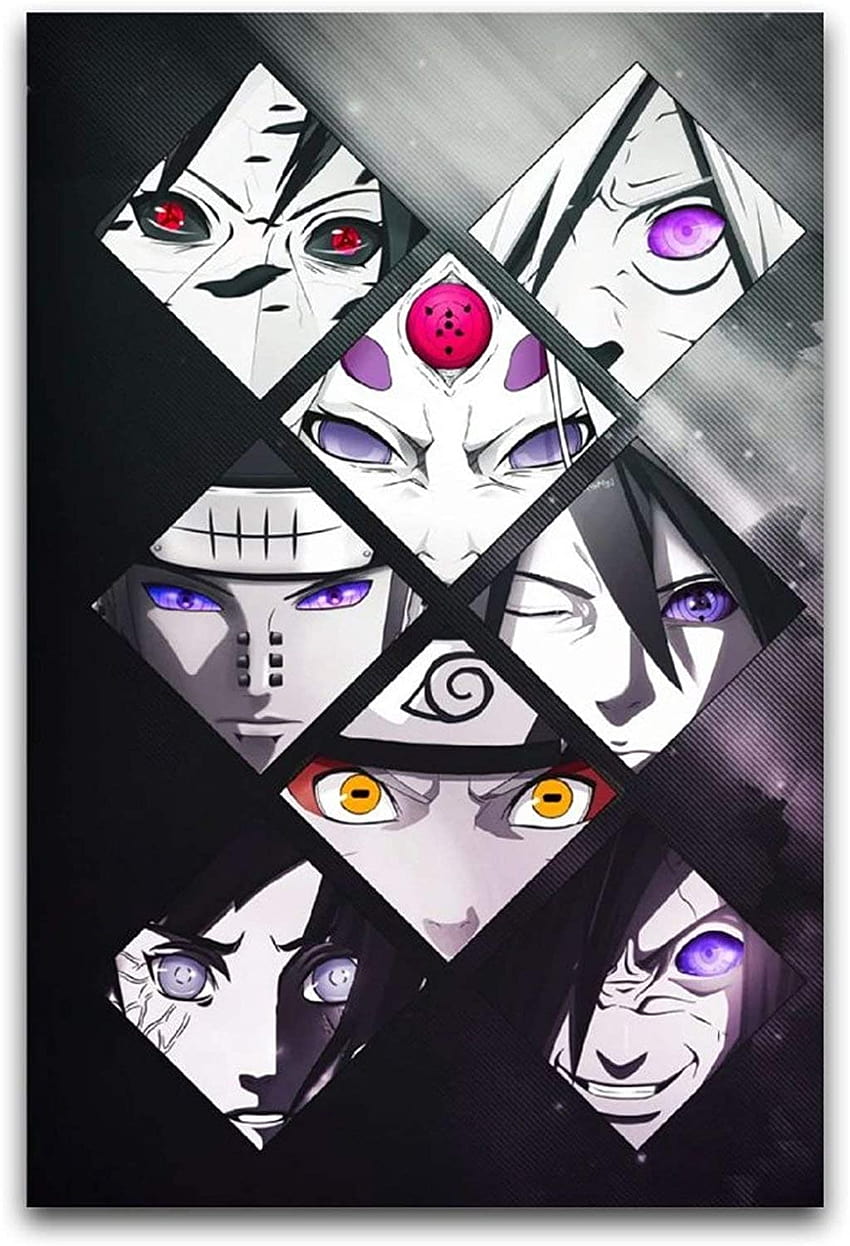 Naruto Otsuki Teruya Canvas Art Poster and Wall Art Print Modern Family ...