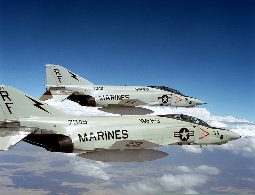 4 Marine F 4 Phantom, marines fighter jets HD wallpaper