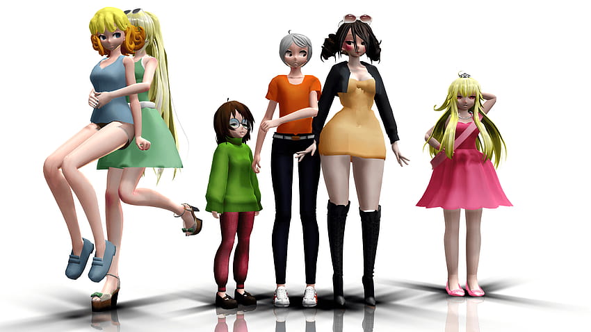 Loud House MMD Giant Model Pack DL by knuclesfan4556 on, the Loud House in the hood 高画質の壁紙