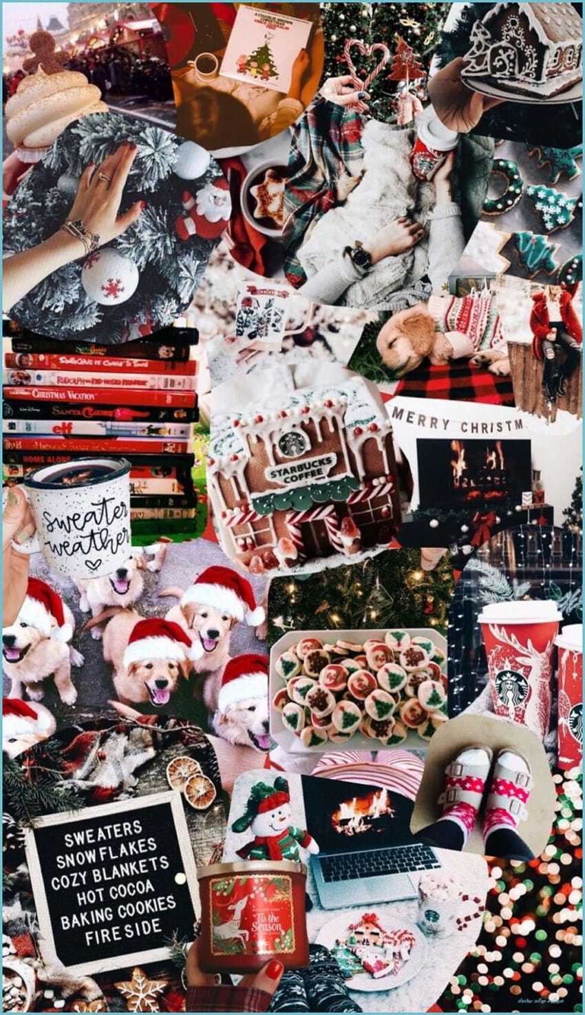 Jasmin hil on merry&bright Christmas collage HD phone wallpaper | Pxfuel