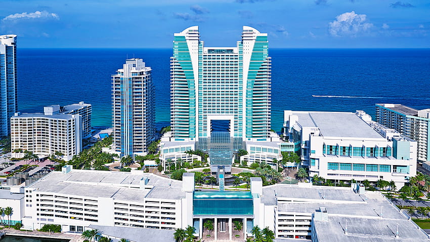 The Diplomat Beach Resort, Curio by Hilton, Hollywood, Florida, USA HD wallpaper