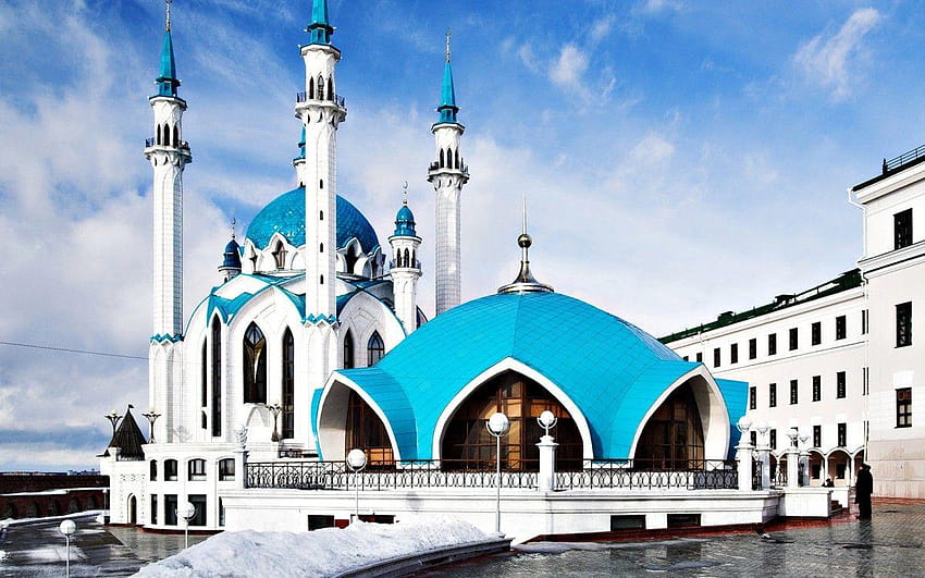 Astana Mosque Minaret Kazaksthan, world, mosque, HD wallpaper | Peakpx