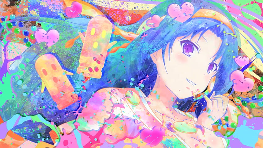 Invaders Of Rokujouma, Anime, Anime Girls, Colorful, Kiriha Kurano, Artwork, Rokujouma No Shinryakusha / and Mobile Backgrounds HD wallpaper