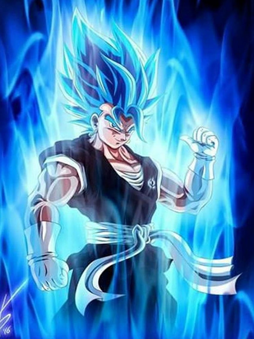 Goku Super Saiyan God Blue за Android, супер Saiyan God Goku HD тапет за телефон