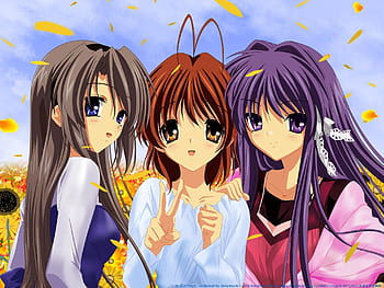 Three anime girl best friends HD wallpapers | Pxfuel